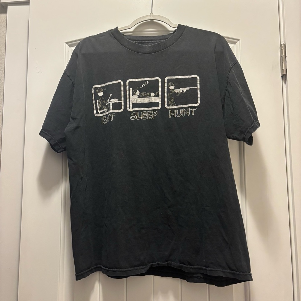 Black oversized shirt